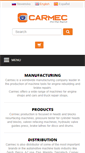 Mobile Screenshot of carmec.si