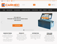 Tablet Screenshot of carmec.si