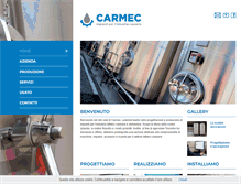 Tablet Screenshot of carmec.net
